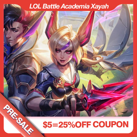 Rolecosplay LOL Battle Academia Xayah Cosplay Costume pre sale