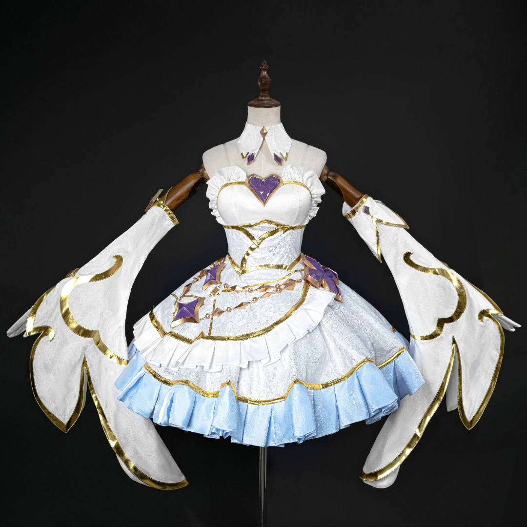 Rolecosplay LOL Golden Spatula Perfume Gem Ahri Cosplay Costume