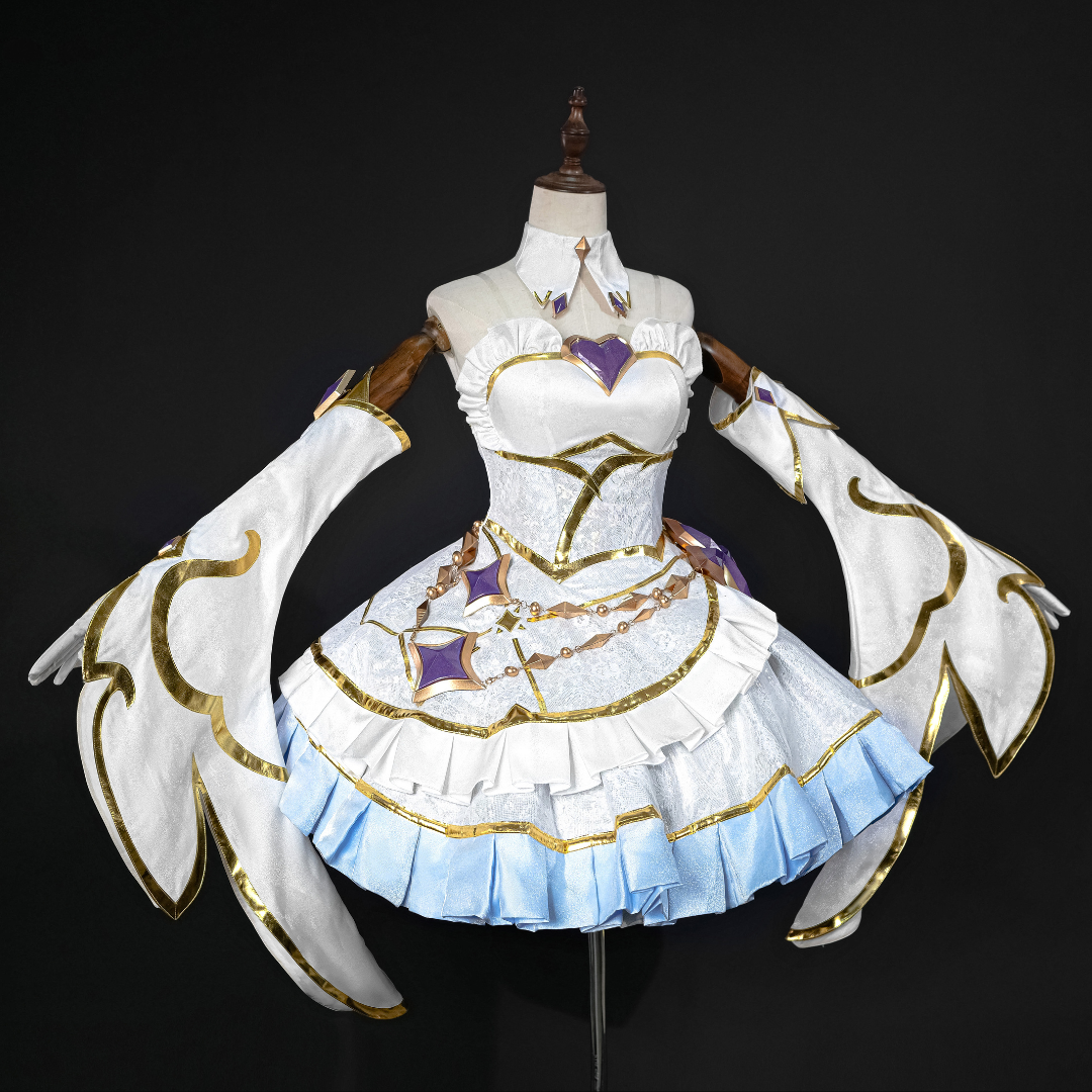 Rolecosplay LOL Golden Spatula Perfume Gem Ahri Cosplay Costume