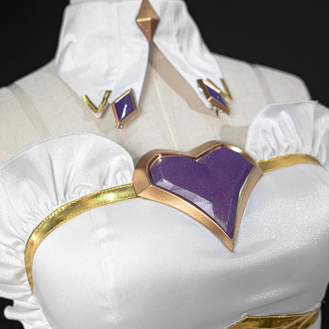 Rolecosplay LOL Golden Spatula Perfume Gem Ahri Cosplay Costume