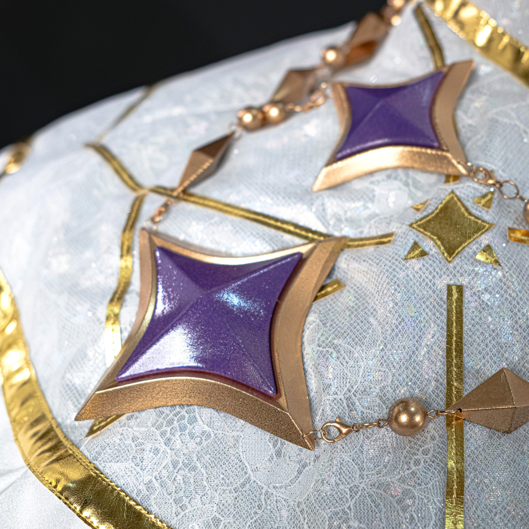 Rolecosplay LOL Golden Spatula Perfume Gem Ahri Cosplay Costume