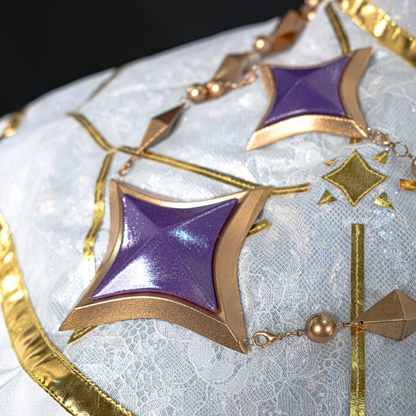 Rolecosplay LOL Golden Spatula Perfume Gem Ahri Cosplay Costume