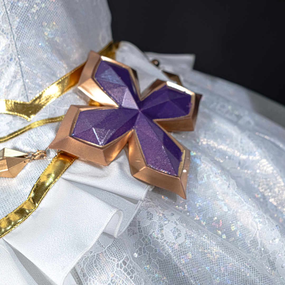 Rolecosplay LOL Golden Spatula Perfume Gem Ahri Cosplay Costume