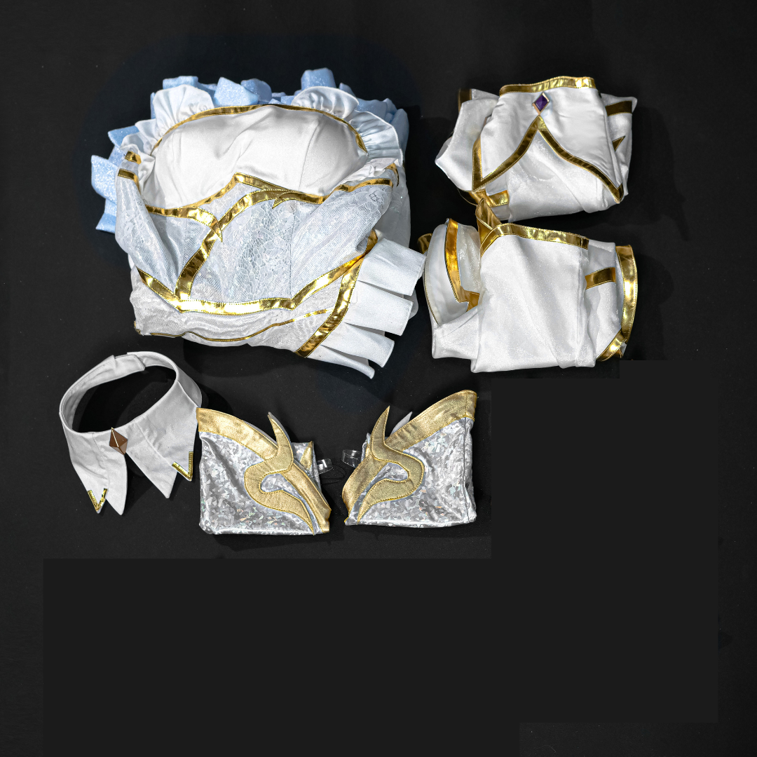 Rolecosplay LOL Golden Spatula Perfume Gem Ahri Cosplay Costume