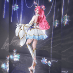 Rolecosplay LOL Golden Spatula Perfume Gem Ahri Cosplay Costume set