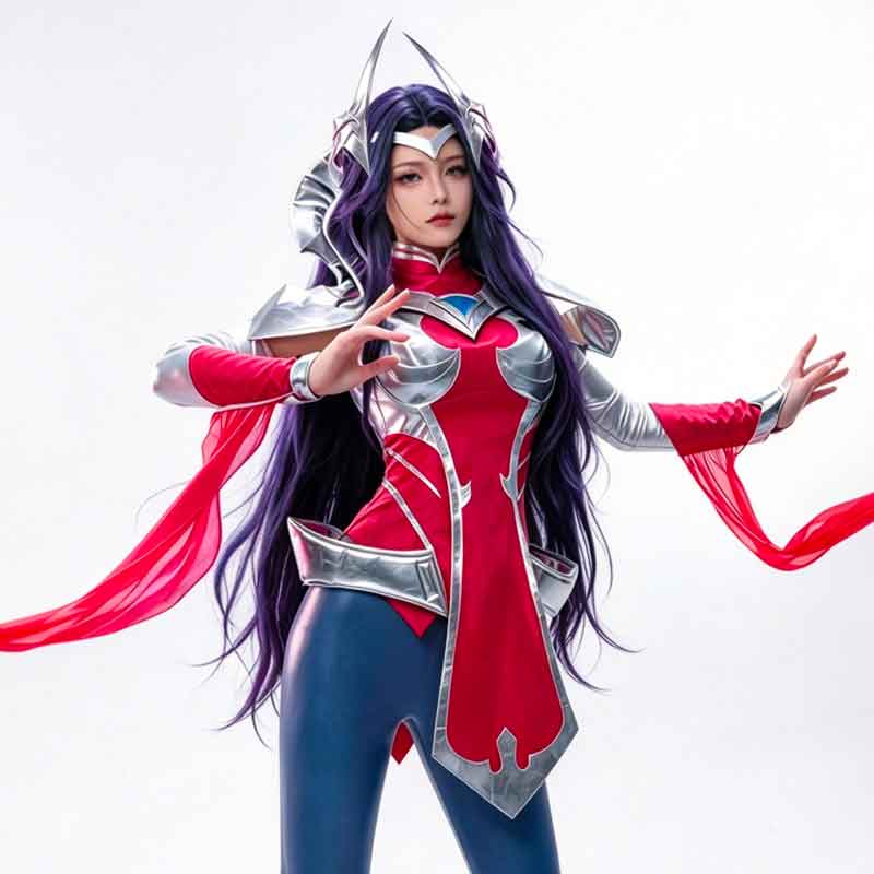 Rolecosplay  LOL Irelia Cosplay Costume Model Photo