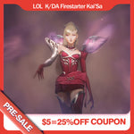 Rolecosplay LOL K/DA Firestarter Kai'Sa Cosplay Costume Pre-Sale