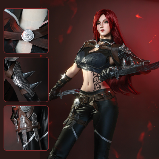 Rolecosplay LOL Katarina the Sinister Blade Cosplay outfit