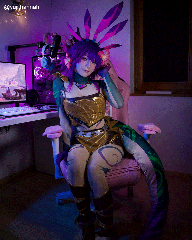【Ready To Ship】Rolecosplay LOL League Of Legends Neeko Cosplay Costume