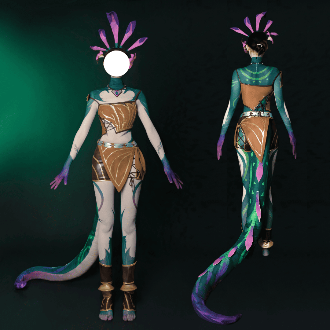 Rolecosplay LOL League Of Legends Neeko Cosplay Costume