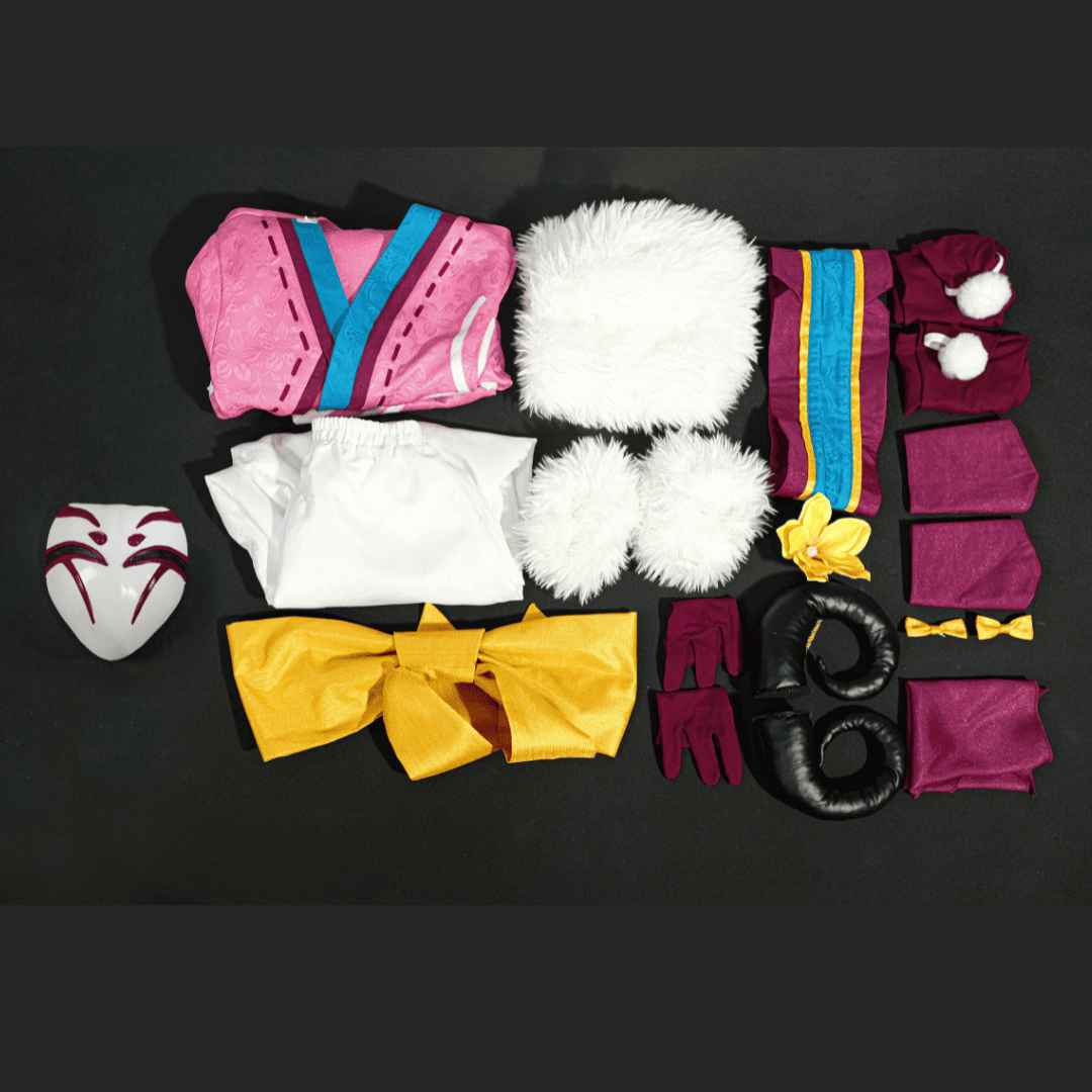 Rolecosplay LOL Spirit Blossom Kindred Cosplay Outfits full set