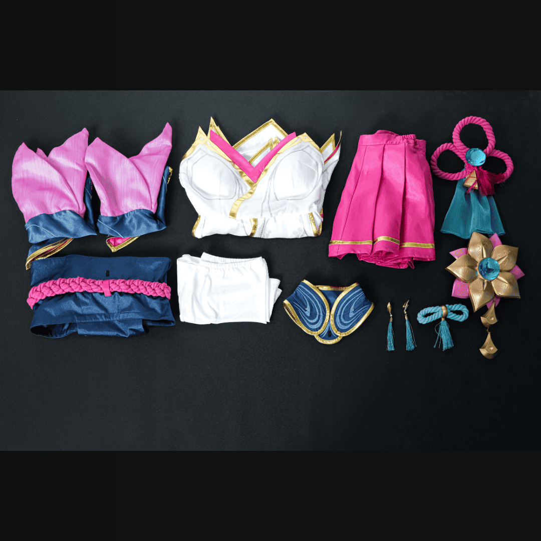 Rolecosplay LOL Spirit Blossom Zyra Cosplay Costume full set