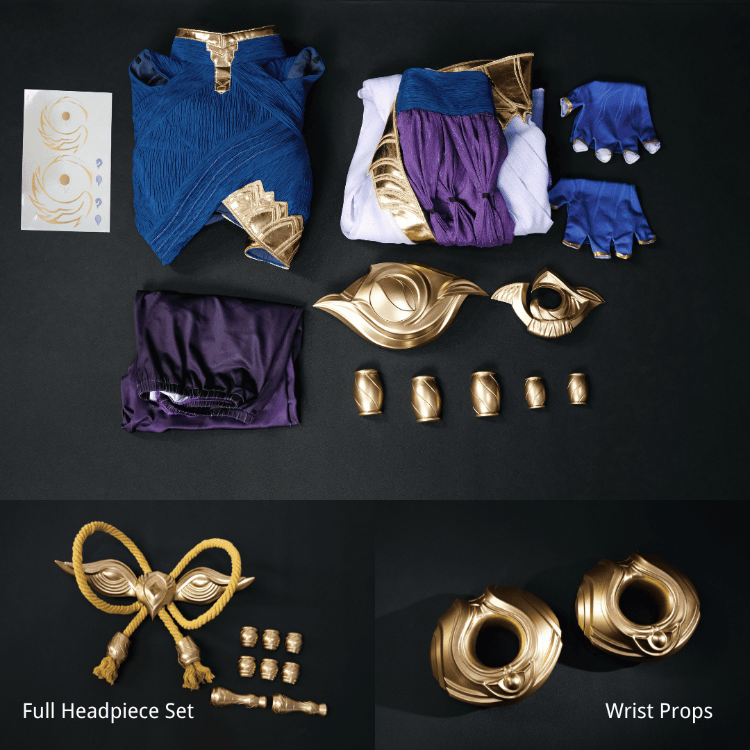 Rolecosplay LOL Yunara Cosplay Costume full set