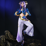 Rolecosplay LOL Yunara Cosplay Costume with prop