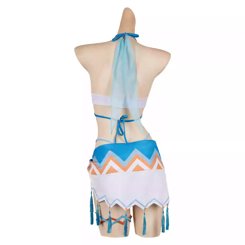 Rolecosplay Lumine Swimsuit Genshin Impact Bikini Set