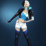 Rolecosplay Marvel Rival Luna Snow Halloween Cosplay Costume
