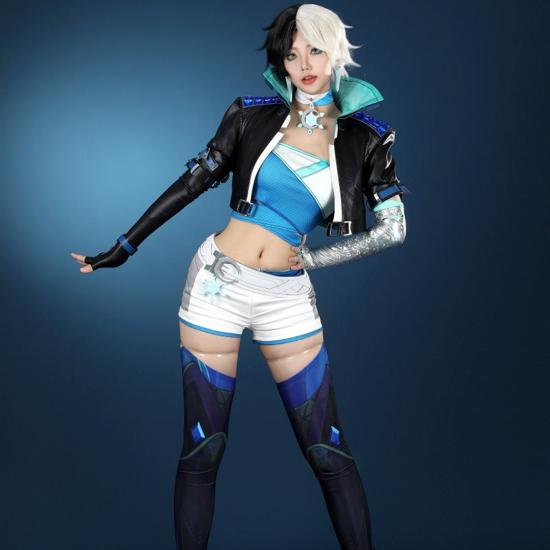 Rolecosplay Marvel Rival Luna Snow Halloween Cosplay Costume