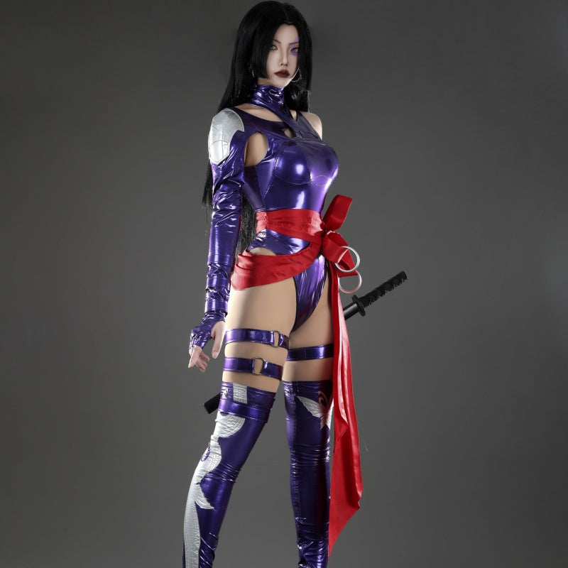 Rolecosplay Marvel Rival Psylocke Halloween cosplay costume 