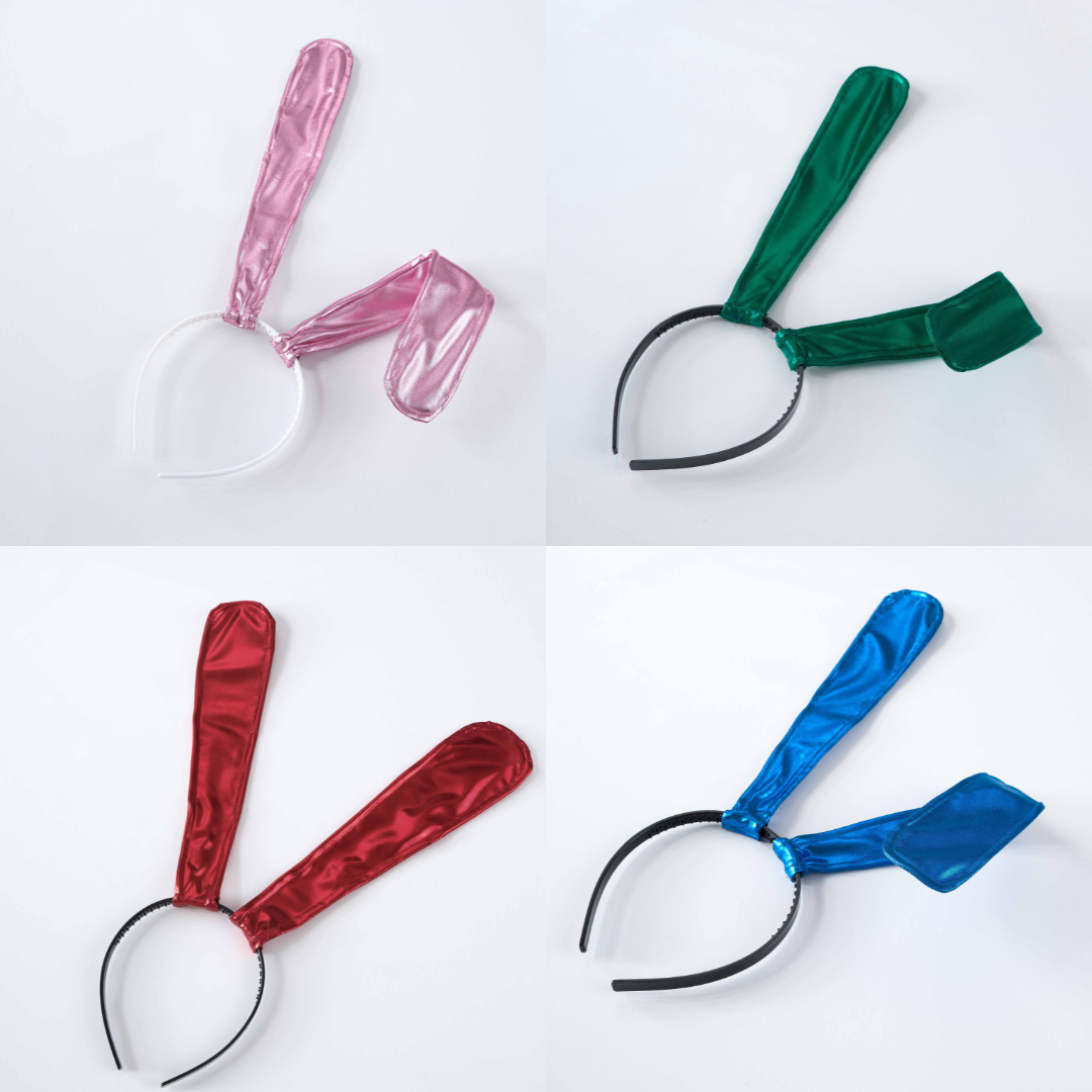 Rolecosplay Multi-Color Glossy Bunny Bodysuit Set Sexy Cosplay