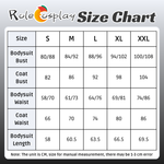 Rolecosplay_NIKKE_Ade_Agent_Bunny_Cosplay_Costume_size_chart