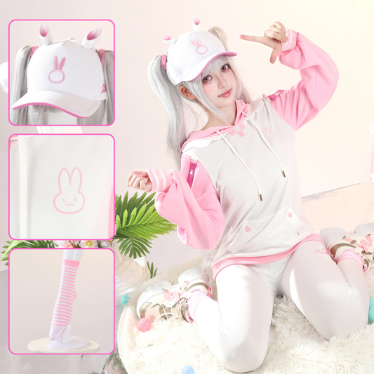 Rolecosplay NIKKE Alice Hoodie Cute Sexy Cosplay Costume