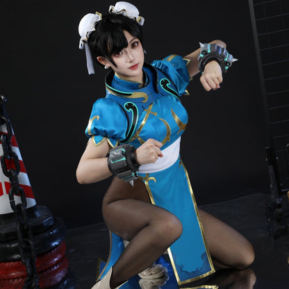 Rolecosplay OW Street Fighter Juno Chun-Li Cosplay Costume21