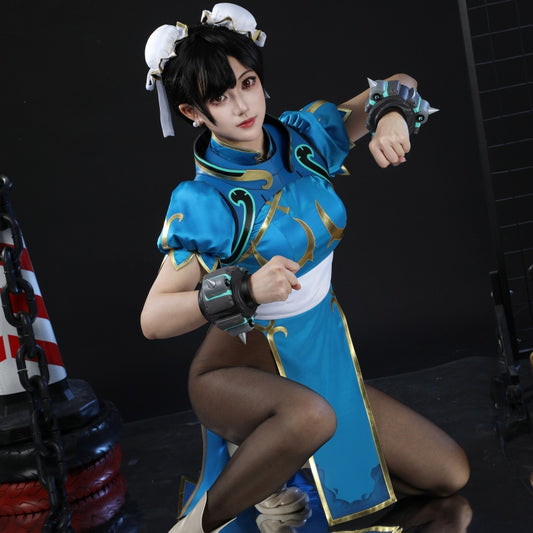 Rolecosplay OW Street Fighter Juno Chun-Li Cosplay Costume21