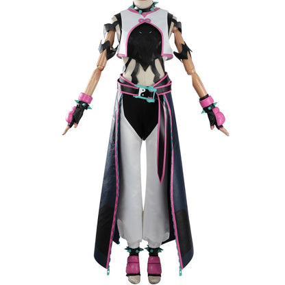Rolecosplay OW Street Fighter Kiriko Juri Cosplay Costume26