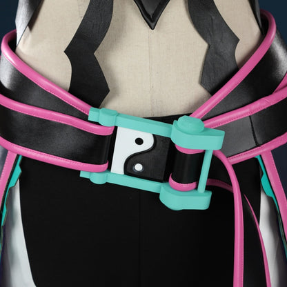 Rolecosplay OW Street Fighter Kiriko Juri Cosplay Costume30