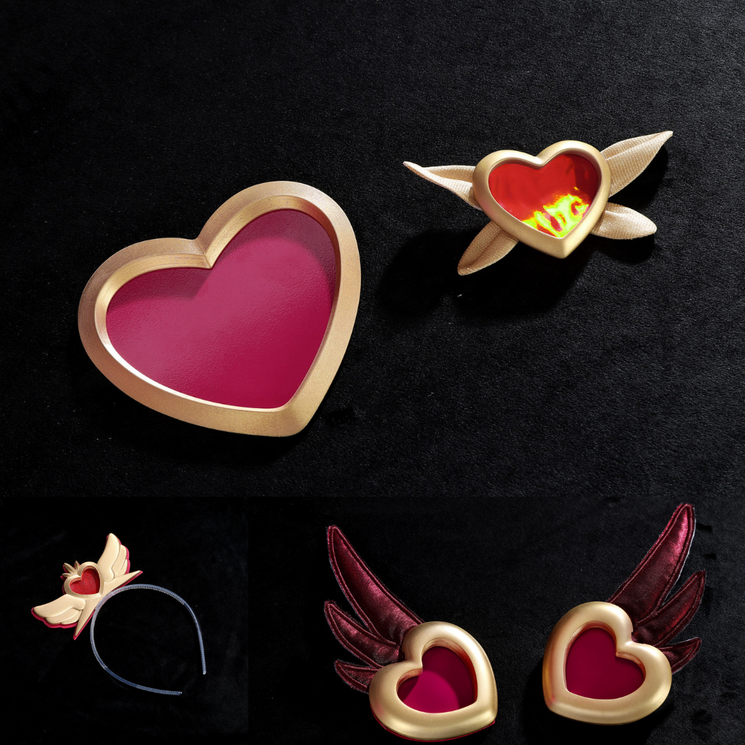 Rolecosplay Overwatch Magical Girl Juno Cosplay Costume Black Red Set