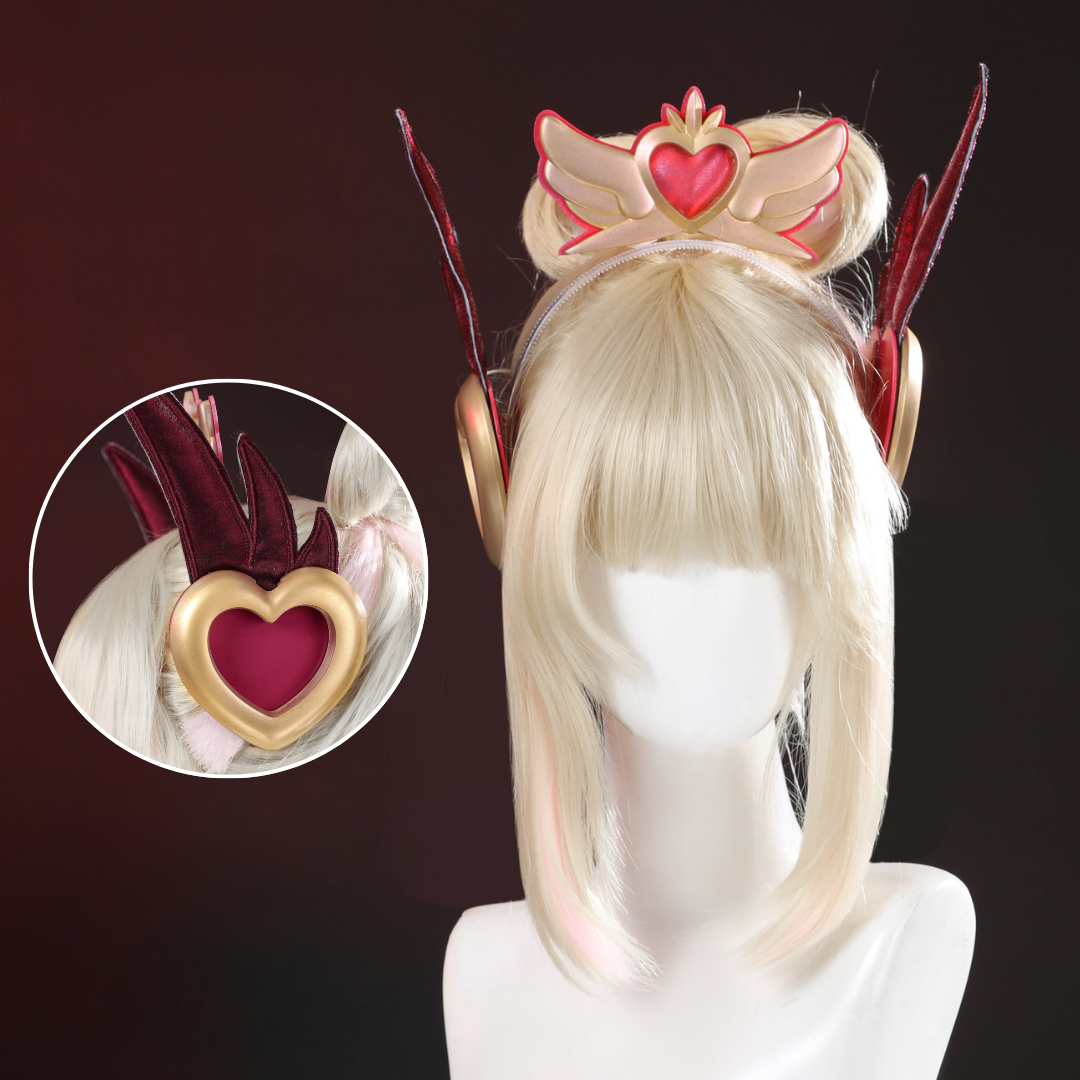 Rolecosplay Overwatch Magical Girl Juno Cosplay Costume Black Red Set