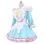 Rolecosplay pastel maid costume angled view