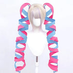 Rolecosplay pastel aqua and pink wig
