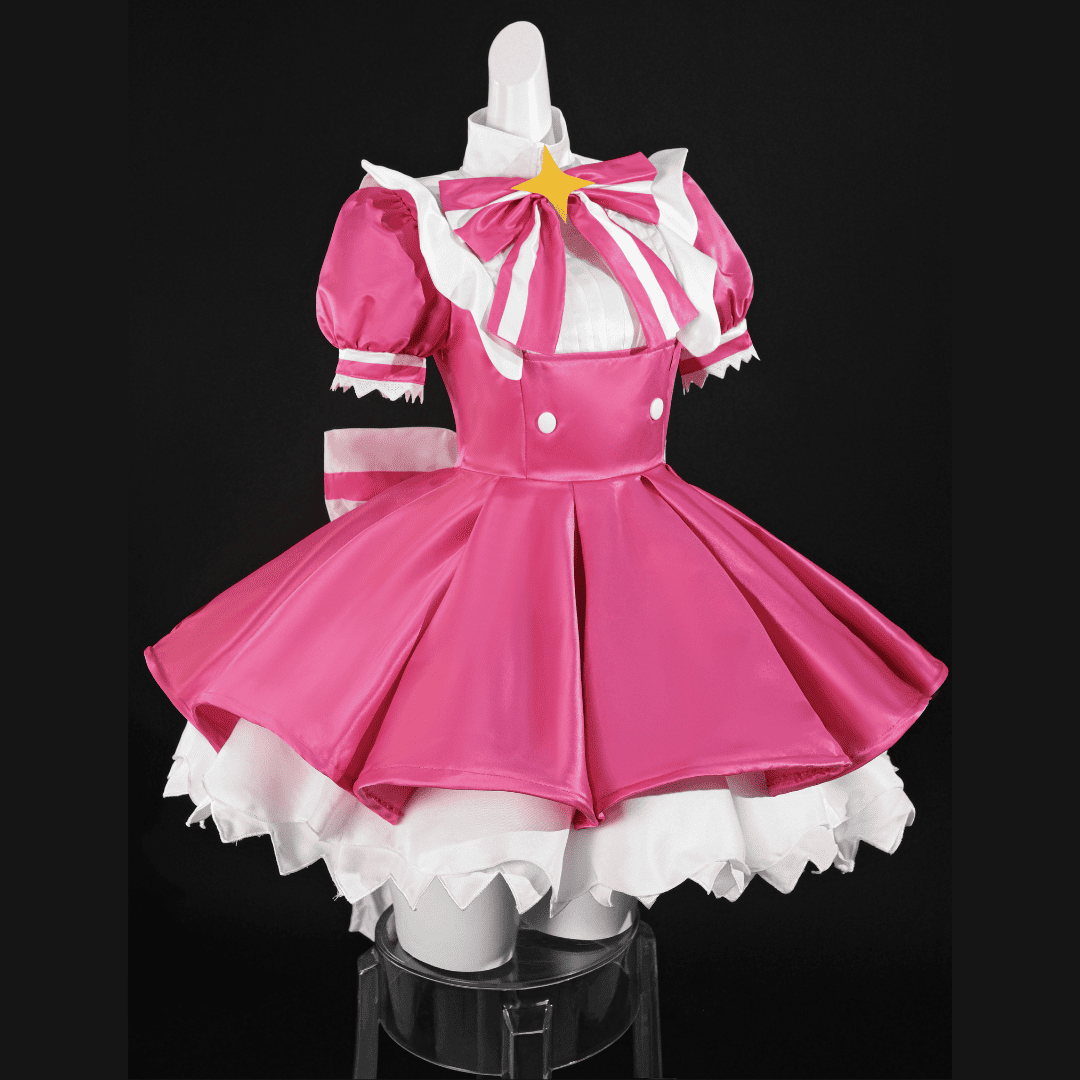 Rolecosplay Retry Now Hatsune Miku Pink Dress Magical Cosplay Costume In Stock