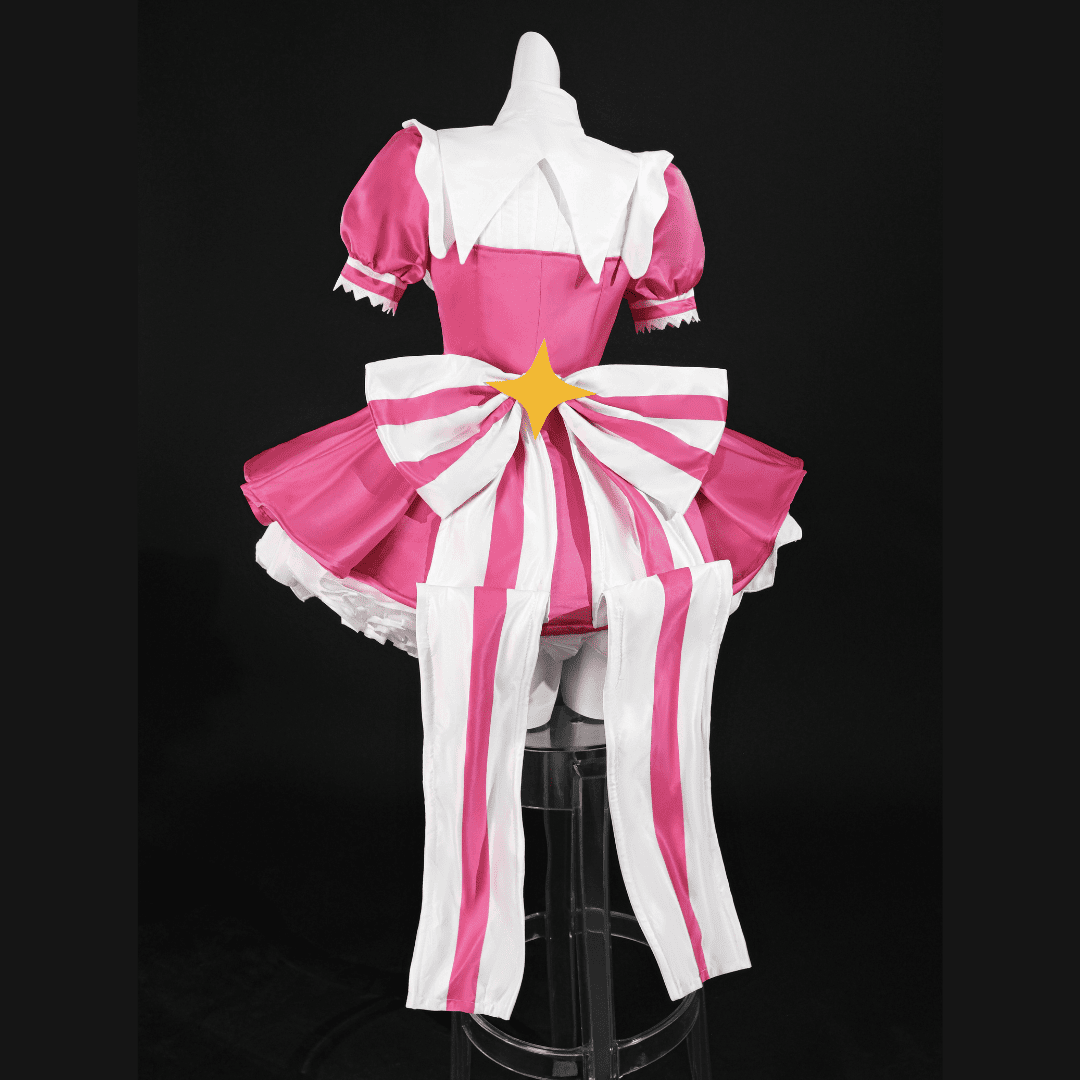 Rolecosplay Retry Now Hatsune Miku Pink Dress Magical Cosplay Costume In Stock