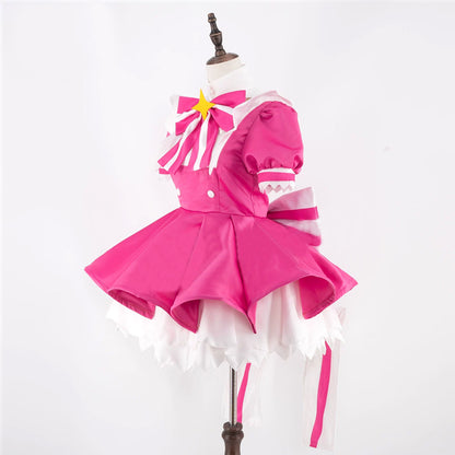 Rolecosplay Retry Now Miku Pink Dress Magical Cosplay Costume In Stock