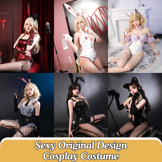Rolecosplay Sexy Cosplay Bunny Girl Original design Costume– High Quality In Stock