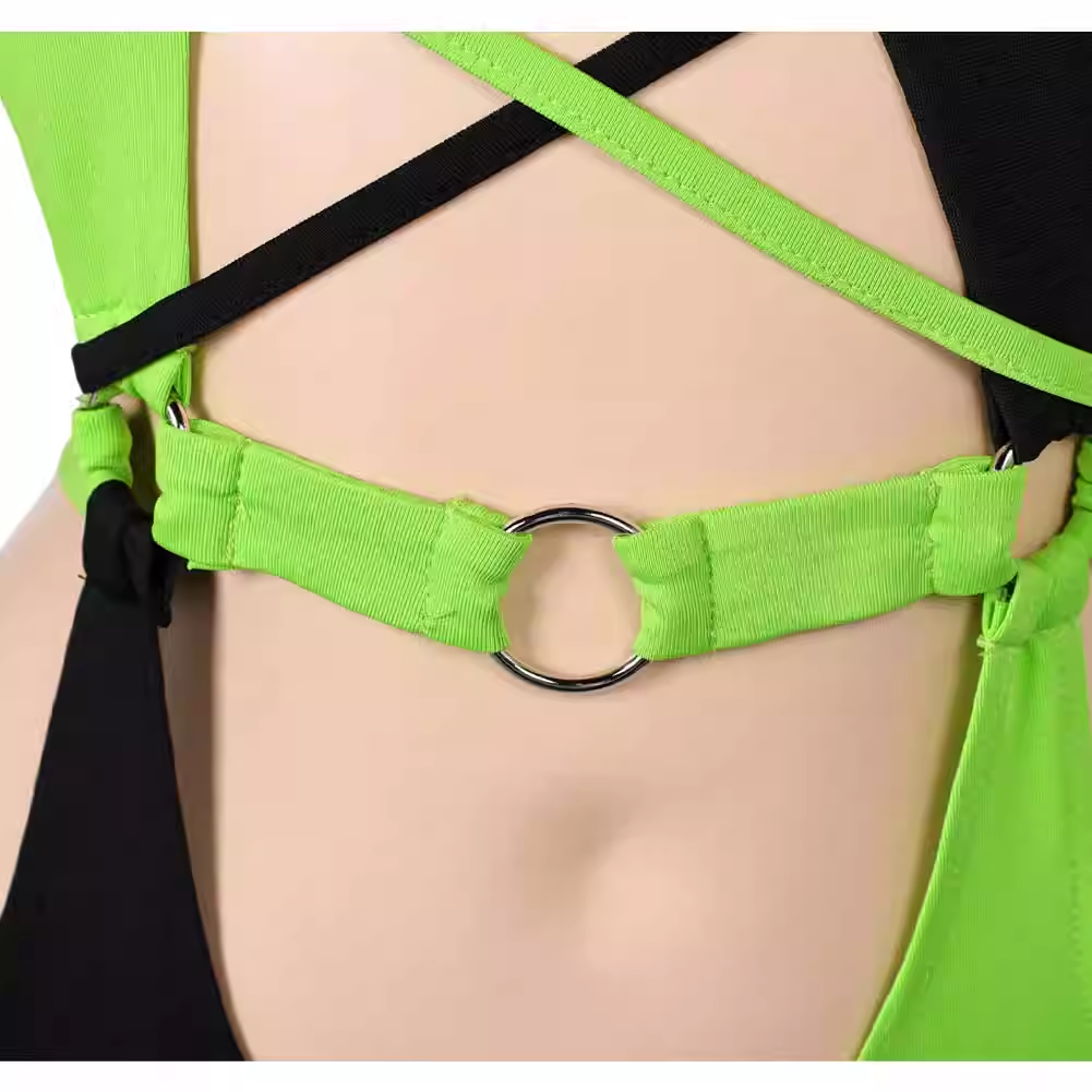 Rolecosplay Shego Bikini Kim Possible Swimwear