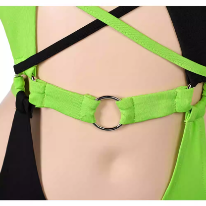Rolecosplay Shego Bikini Kim Possible Swimwear