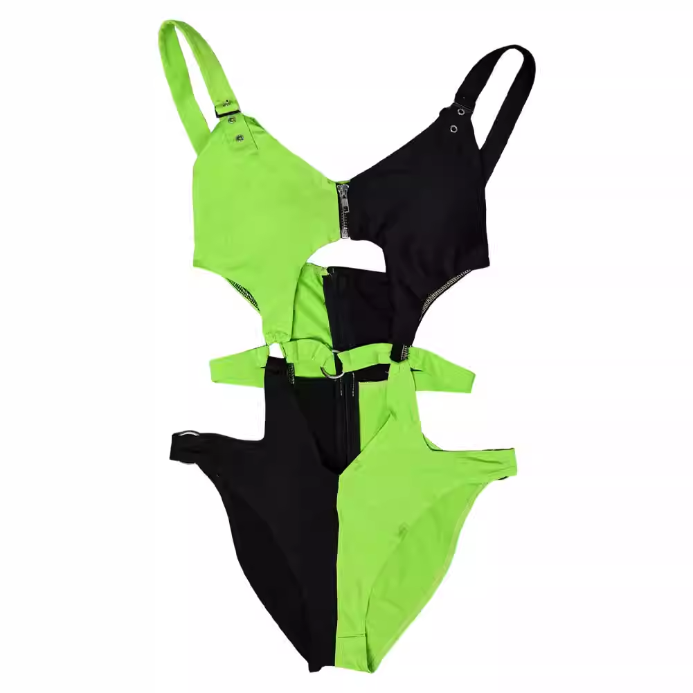 Rolecosplay Shego Bikini Kim Possible Swimwear