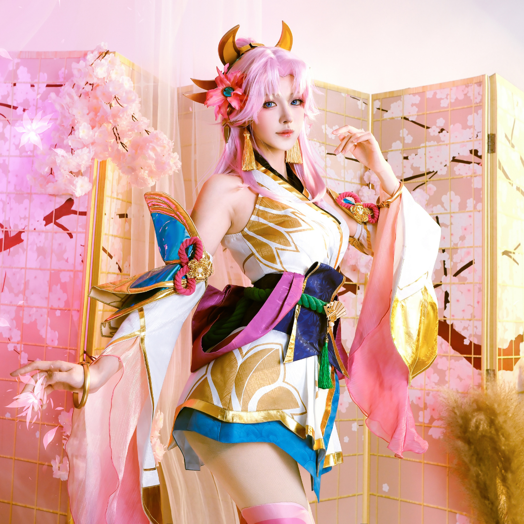 Rolecosplay Spirit Blossom Lux Cosplay Costume LOL Outfit 
