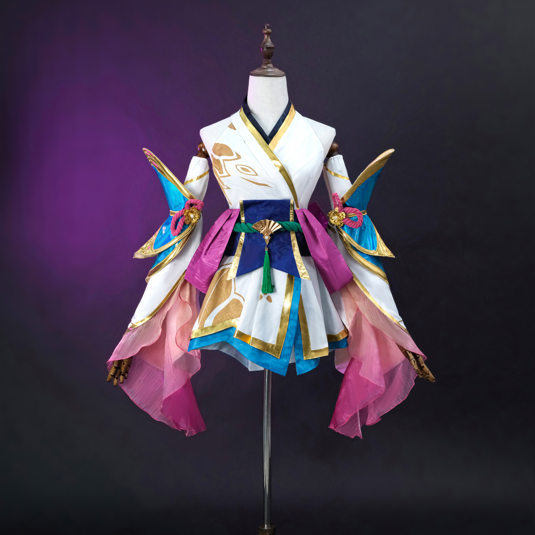Rolecosplay Spirit Blossom Lux Cosplay Costume LOL Outfit 