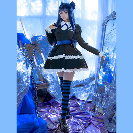 Rolecosplay Stocking Black Outfit Panty & Stocking Cosplay Costume