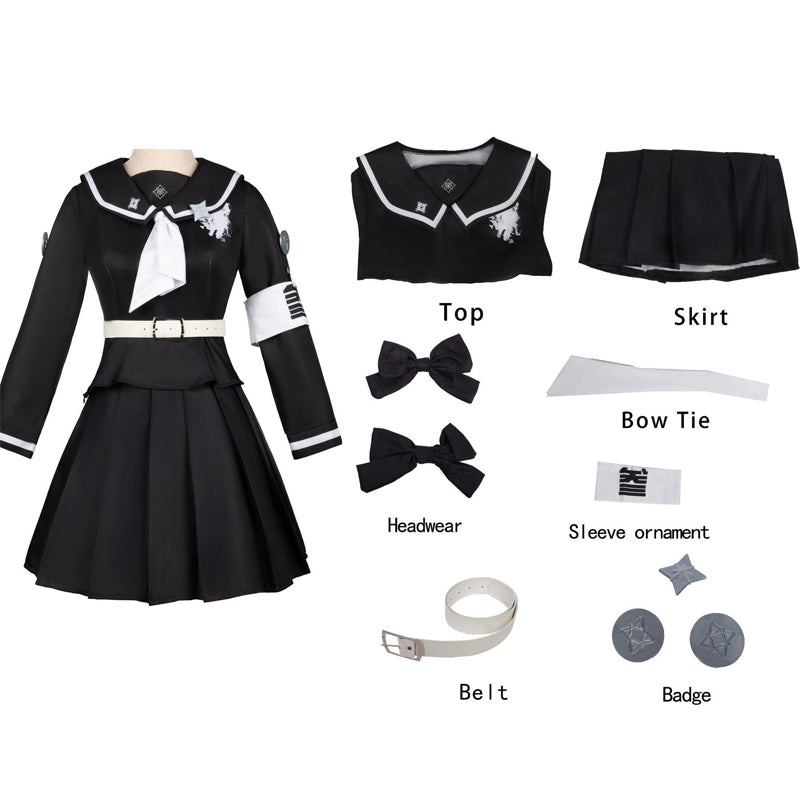 Rolecosplay The Hundred Line Amemiya Darumi Sumino Takumi Omokage Yugamu Shizuhara Hiruko Cosplay Costume