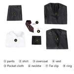 Rolecosplay Wednesday 2 Gomez Addams Cosplay Costume12
