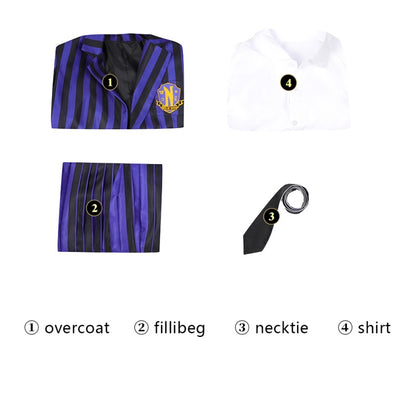 Rolecosplay Wednesday Nevermore Academy Cosplay Costume 13