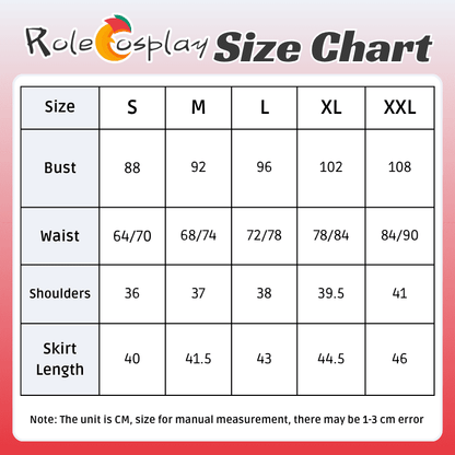 Rolecosplay Wuthering Waves Chisa Cosplay Costume size