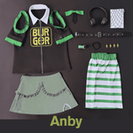 Rolecosplay Zenless Zone Zero FES Anby Cosplay Costume set