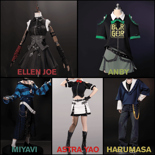 Rolecosplay Zenless Zone Zero FES Anby Ellen Miyavi Astra Harumasa Cosplay Costume