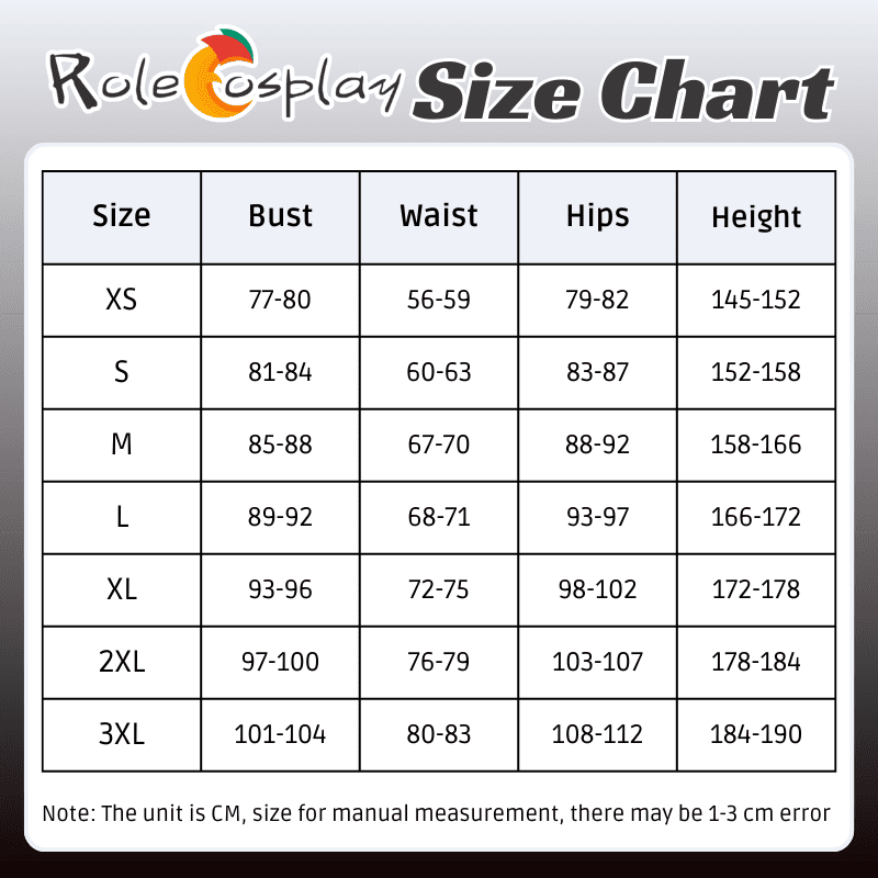 Rolecosplay Zenless Zone Zero FES Ellen Cosplay Costume size